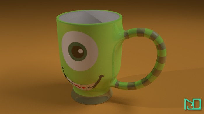 Caneca do Mike Wazwski