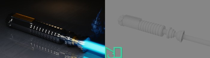 Lightsaber Model