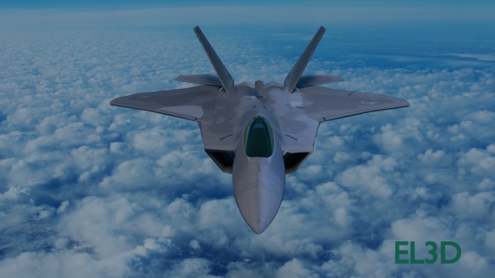 Render F-22